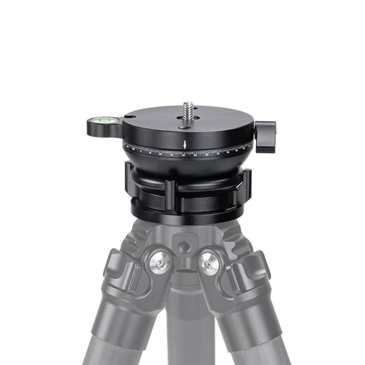 Alt View 1. SunwayFoto - SunwayFoto LB-68R 360 Degree Panoramic Tripod Leveling Base.