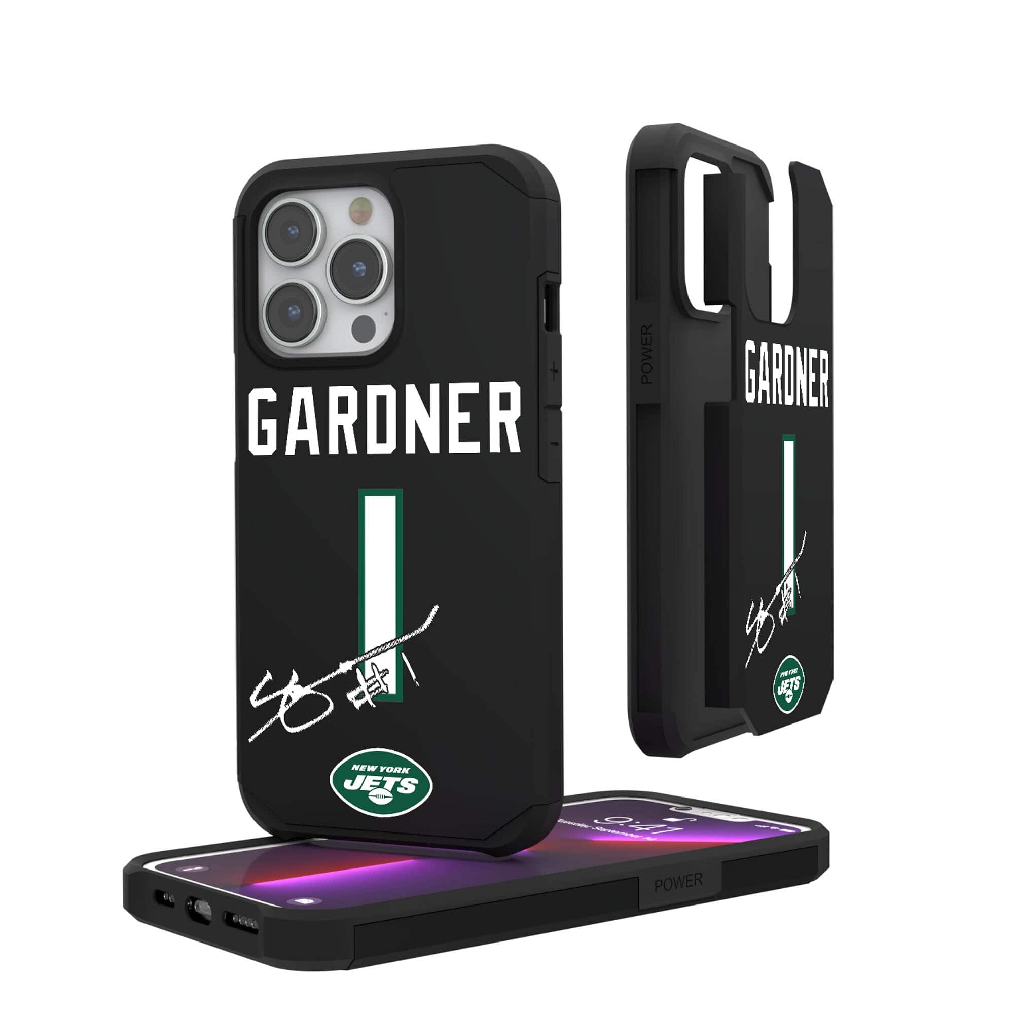Keyscaper - Ahmad Sauce Gardner iPhone Rugged Case - 15 - Black