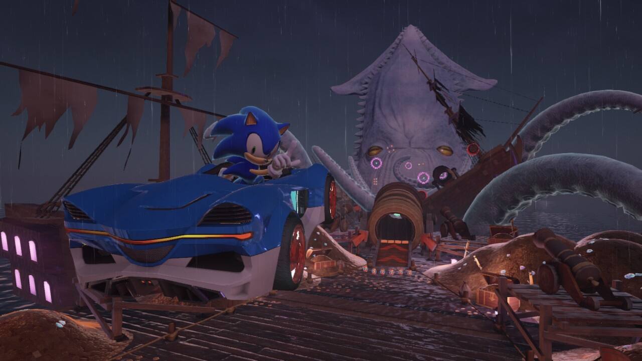 Alt View 2. Nintendo - Sonic Racing: CrossWorlds.