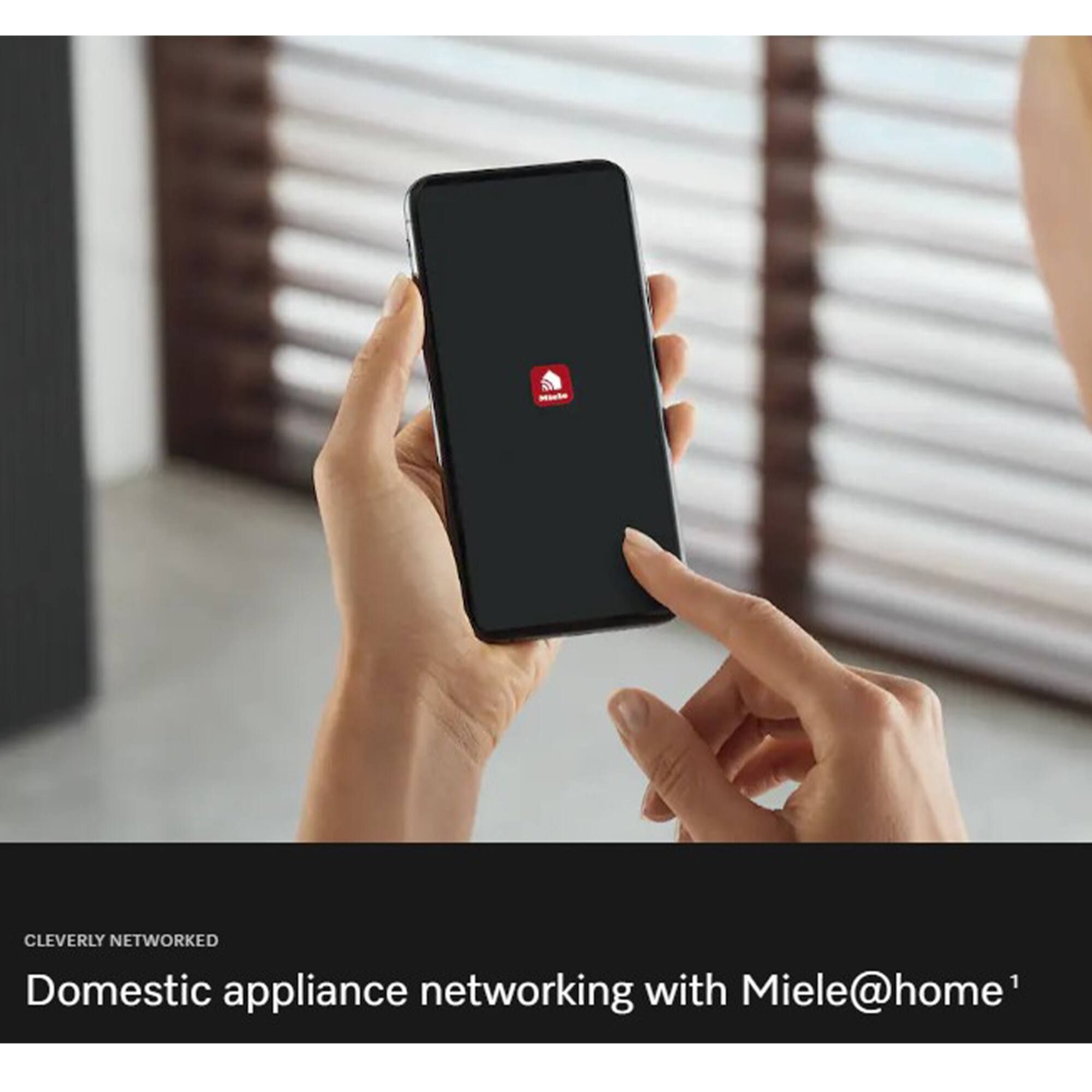 CLEVERLY NETWORKED  
Domestic appliance networking with Miele@home¹