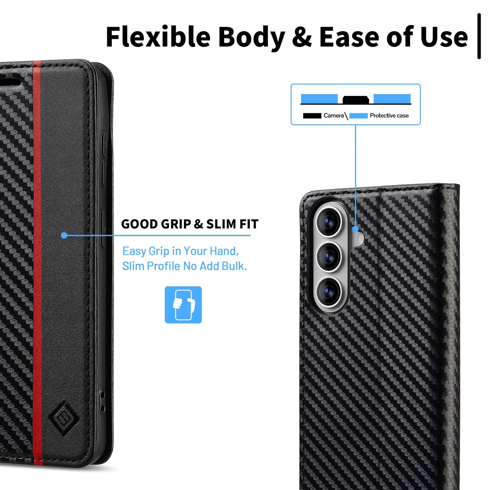 Flexible Body & Ease of Use

Camera
Protective case

GOOD GRIP & SLIM FIT
Easy Grip in Your Hand, Slim Profile No Add Bulk.