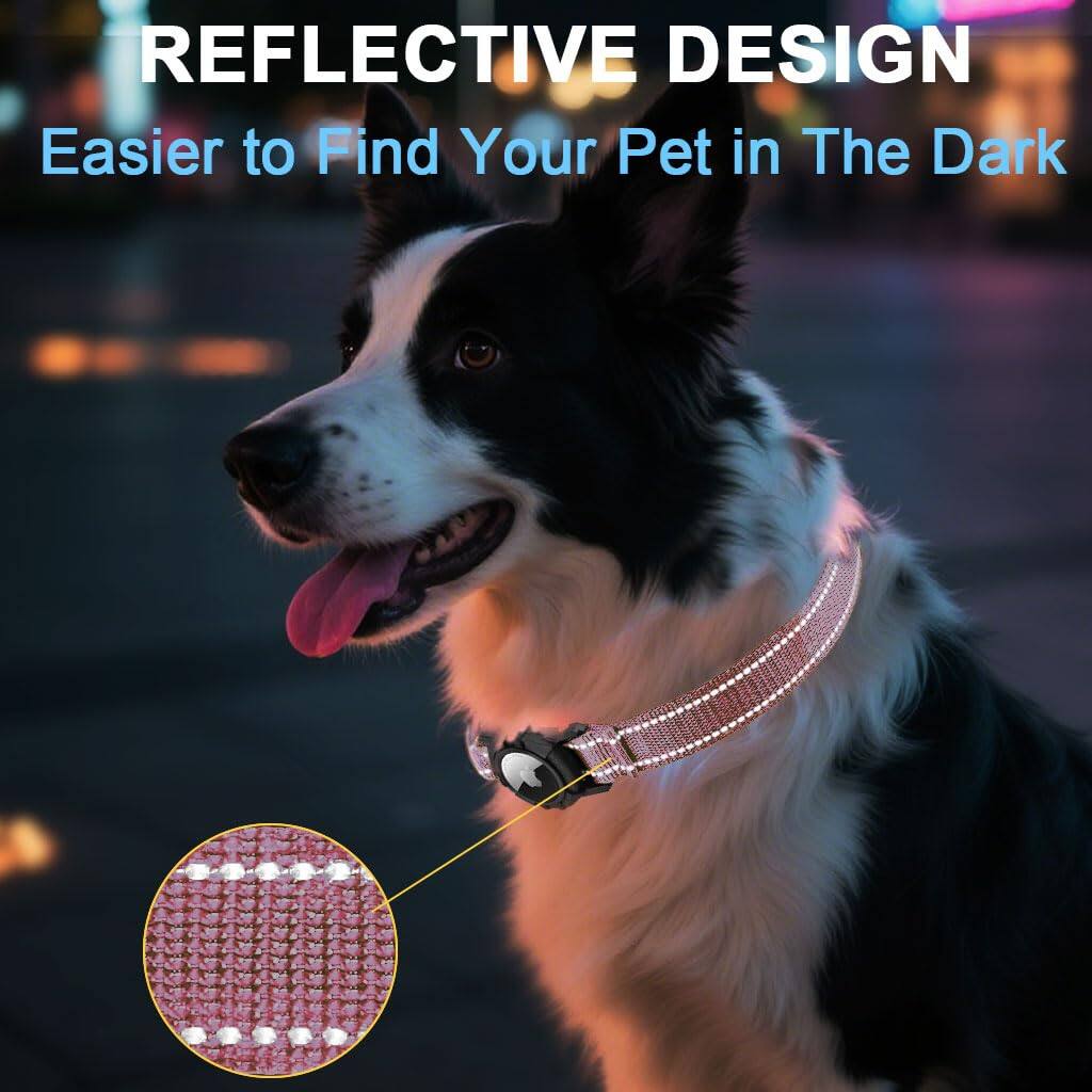 REFLECTIVE DESIGN  
Easier to Find Your Pet in The Dark