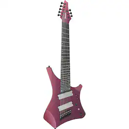 Ibanez - Alpha Series A528 8-String Multi Scale Electric Guitar, Coral Mirage