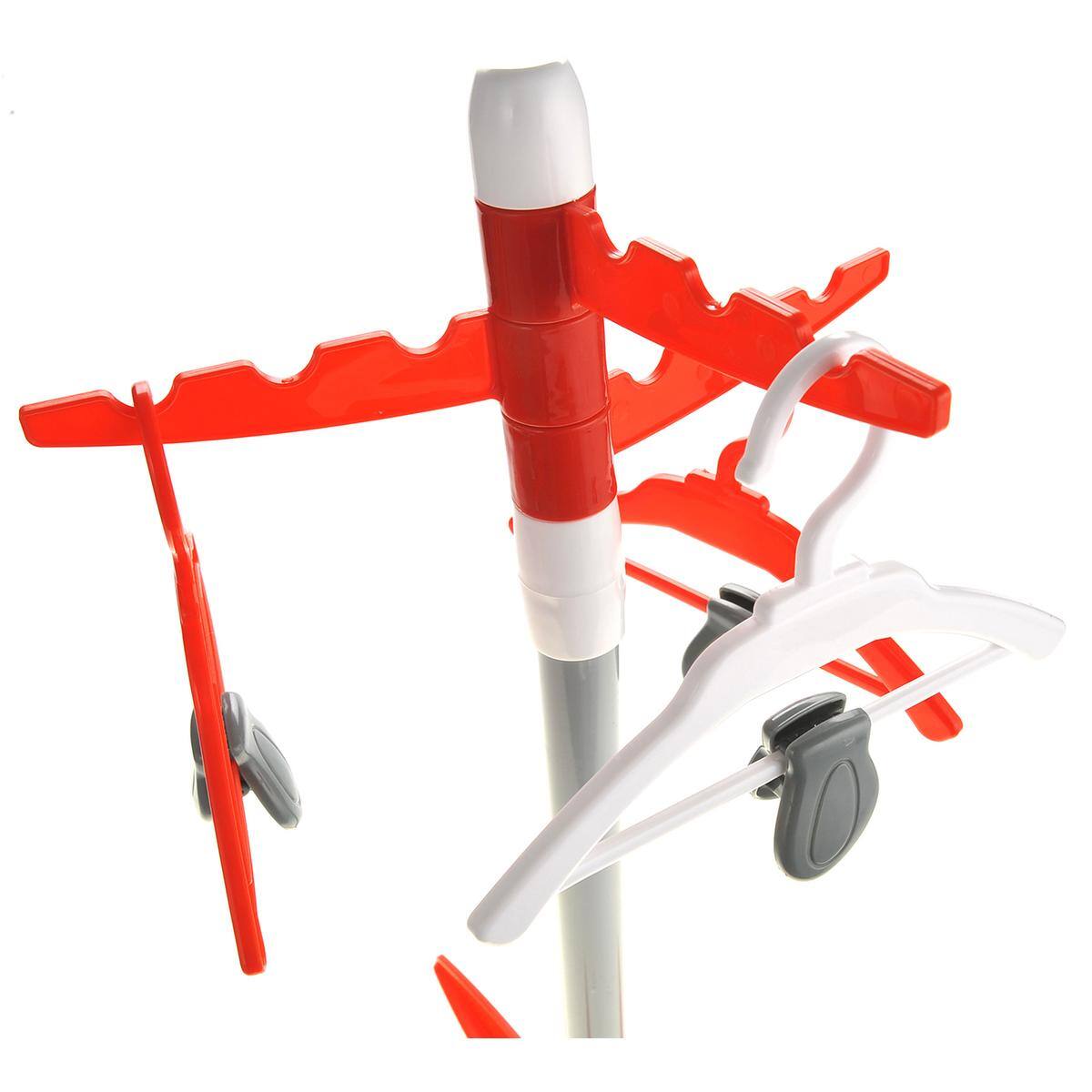 Left. JuzToys - Pretend Play for Toddlers 3-5 Laundry Play Set Toy, Ironing Board Toy Set with Realistic Light & Sound Iron, Dryer - Multi.