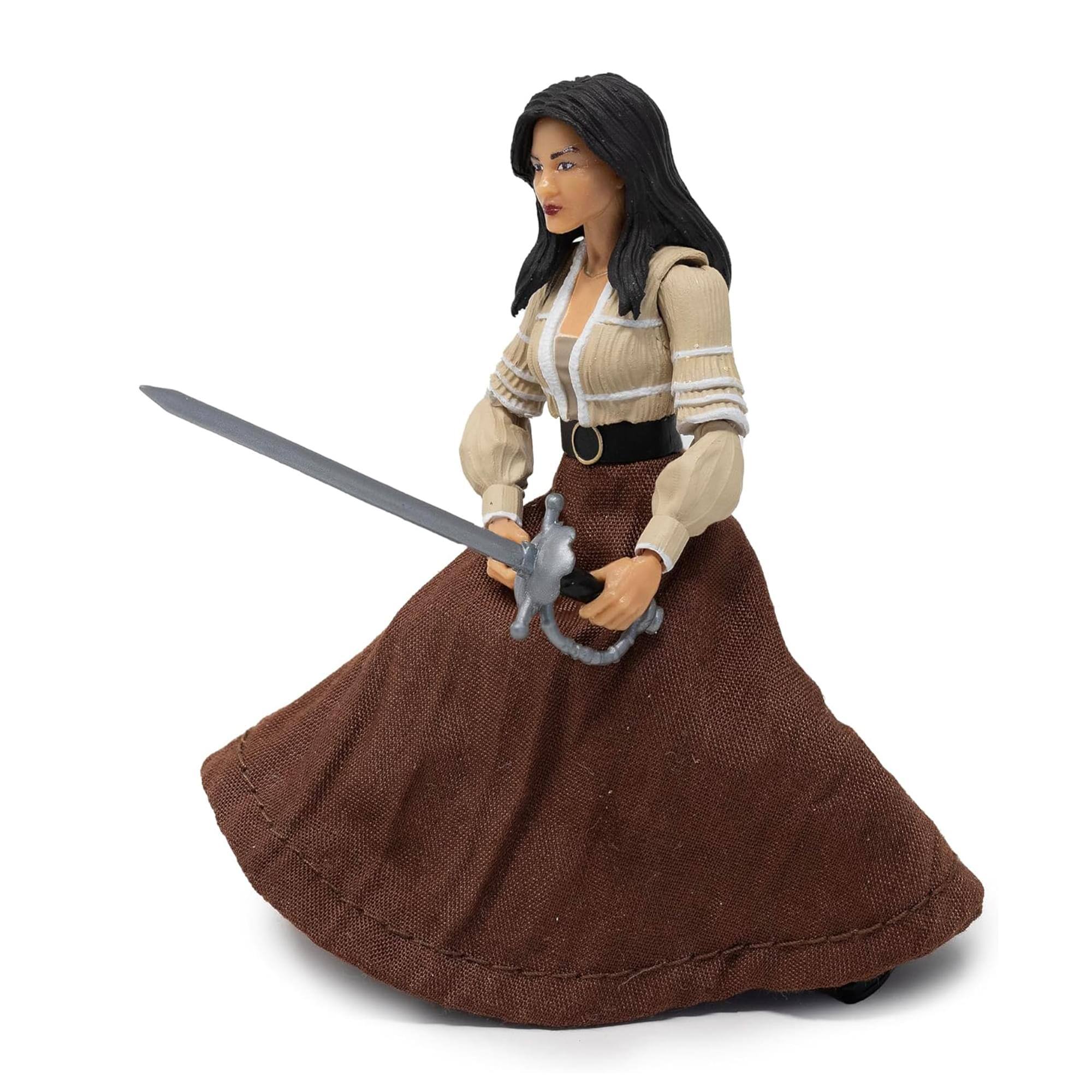 Alt View 10. Boss Fight Studio - The Mask of Zorro Hero H.A.C.K.S. Action Figure | Elena - Multi-Colored.