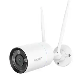 Reolink - RLC-810WA 4K 8MP WiFi Surveillance Camera IP67 Color Night Vision 2-Way Audio Smart Detection Playback Timelapse - White