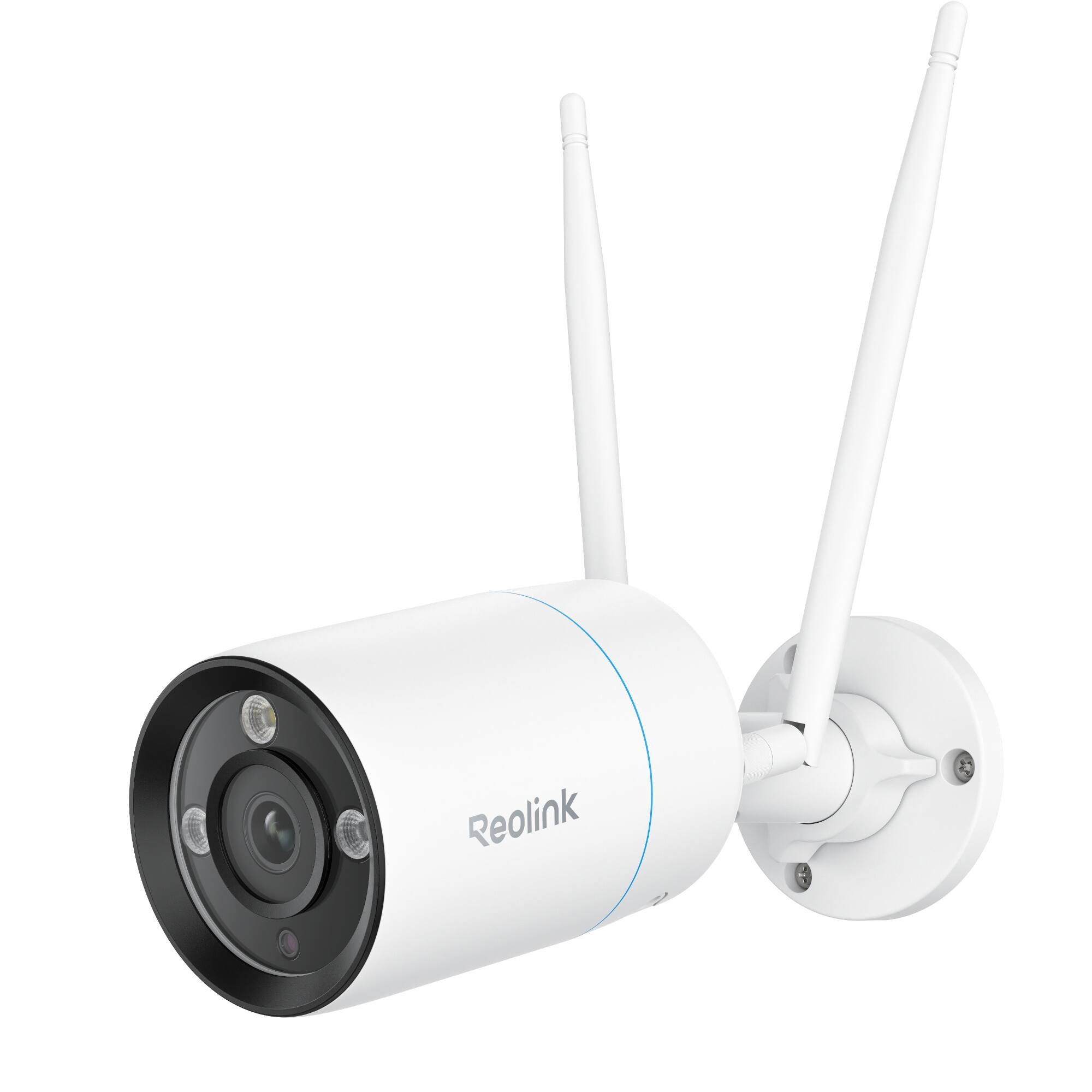 Reolink - RLC-810WA 4K 8MP WiFi Surveillance Camera IP67 Color Night Vision 2-Way Audio Smart Detection Playback Timelapse - White