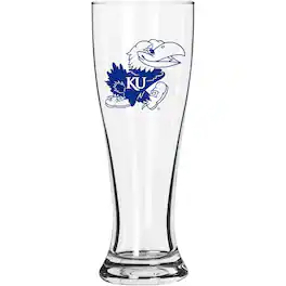 Logo Brands - Kansas Jayhawks 16oz. Game Day Pilsner Glass - Multicolor