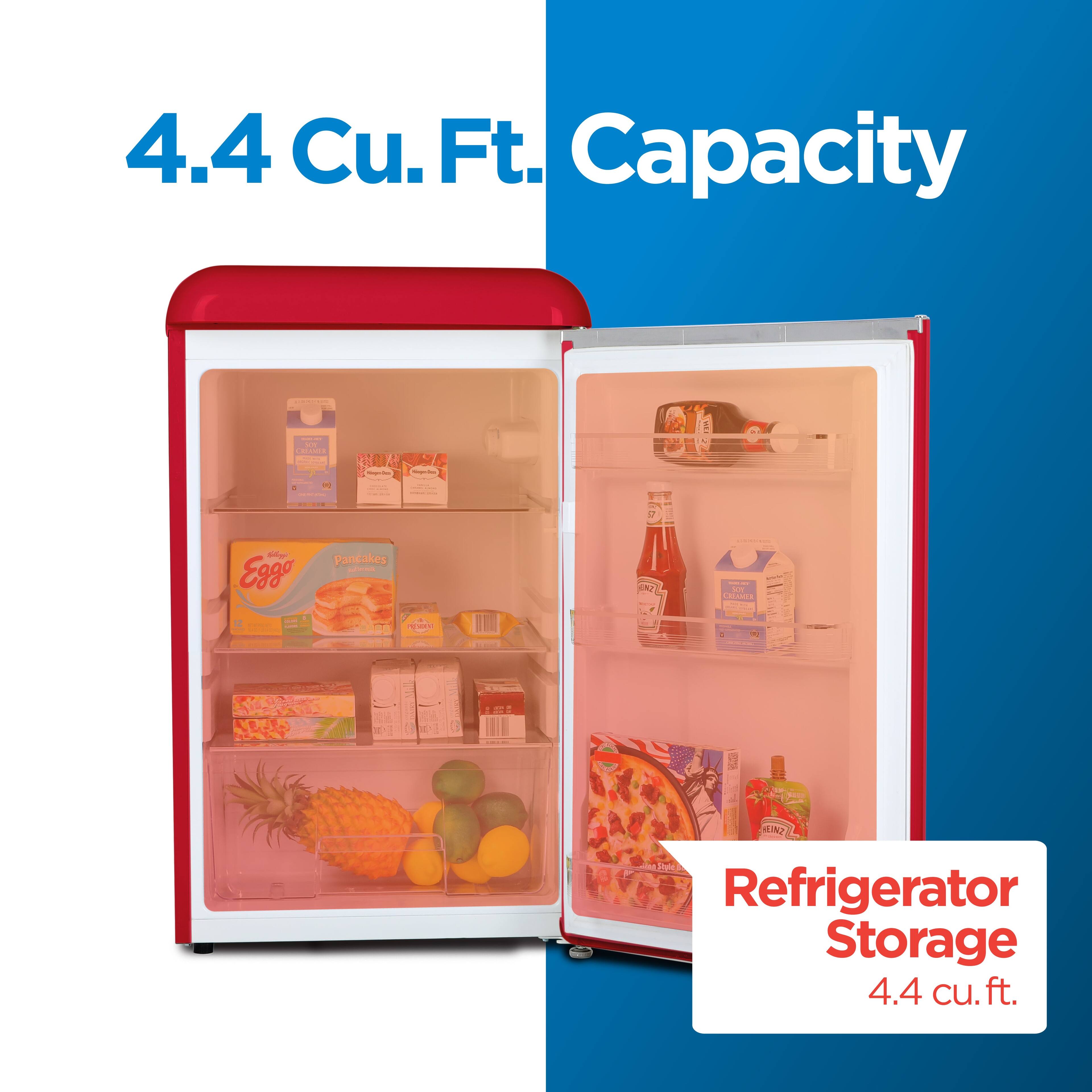 4.4 Cu. Ft. Capacity | Refrigerator Storage 4.4 cu. ft.