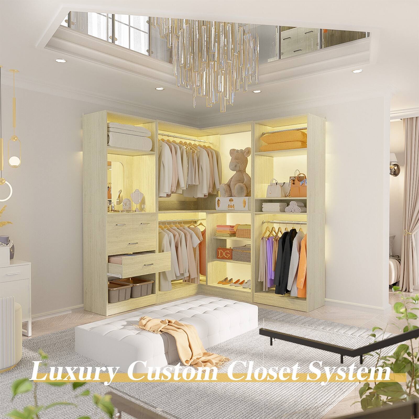 DG Luxury Custom Closet System
