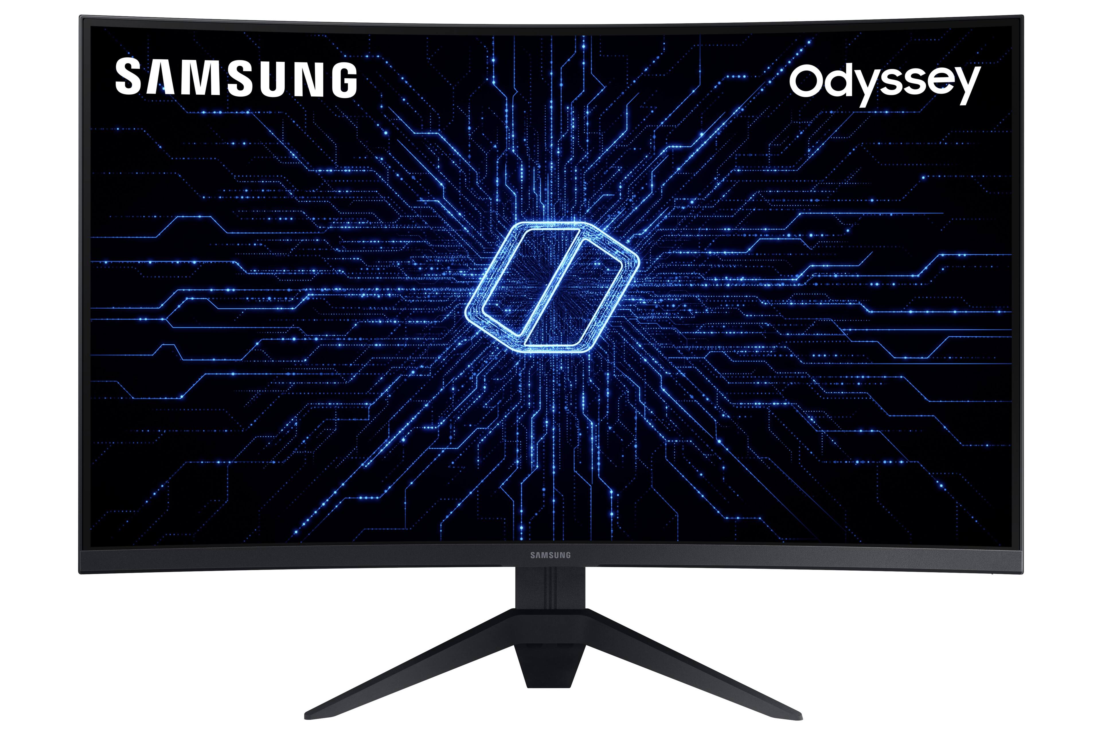 Alt View 21. Samsung - Odyssey G3 32" Curved FHD 1ms AMD FreeSync Premium Gaming Monitor - Black - Black.
