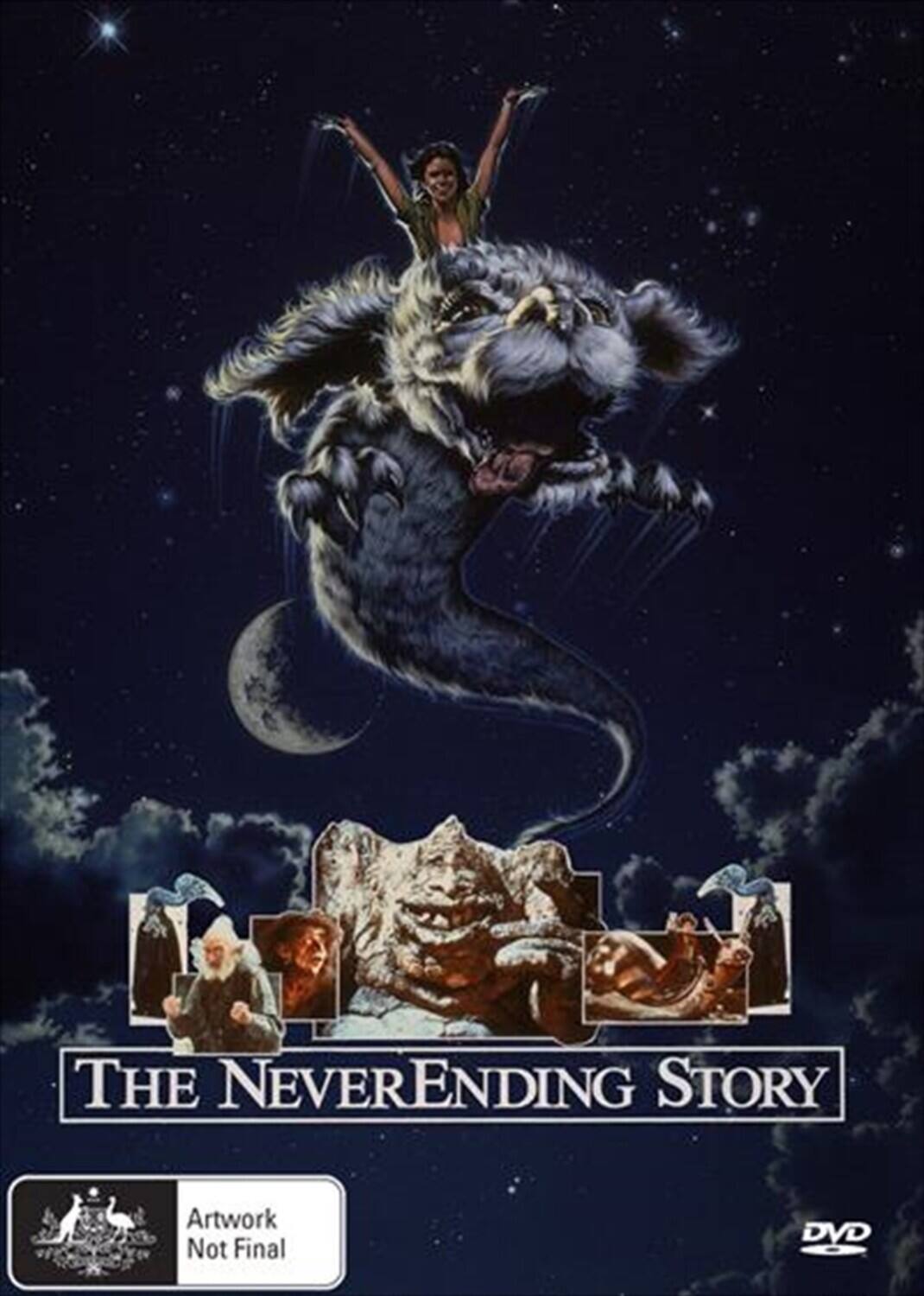 Front. The Neverending Story   - DVD.
