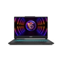 MSI - Cyborg 15 15.6" 144Hz Gaming Laptop FHD - Intel i7-13620H with 16GB RAM - RTX 4050 with 6GB GDDR6 -  512GB NVMe SSD - Black - Front_Zoom