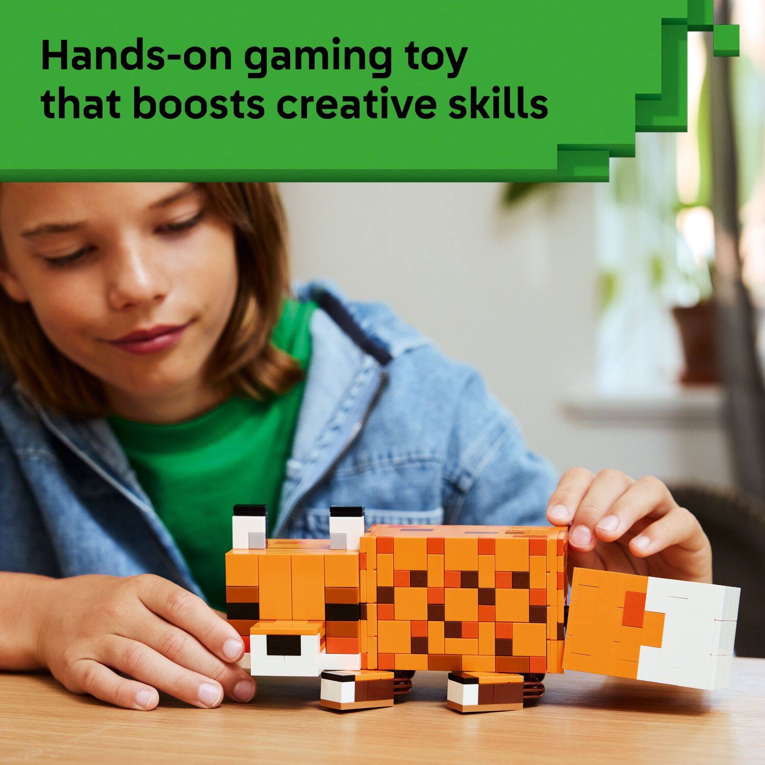 Hands-on gaming toy that boosts creative skills