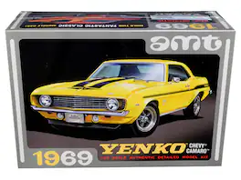 Skill 2 Model Kit 1969 Chevrolet Camaro Yenko 1/25 Scale Model by AMT - Multicolor