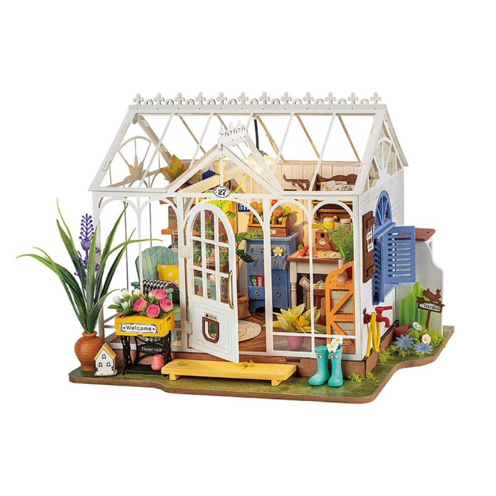 3D Puzzle - DIY 3D Wood Puzzle: Dreamy Garden House 296 pieces