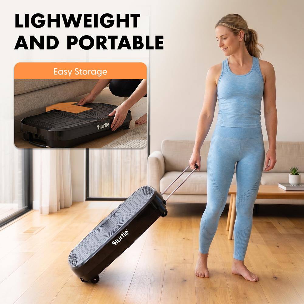 LIGHTWEIGHT AND PORTABLE  
Easy Storage  
Hurtle