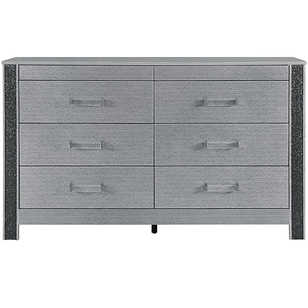 Global Furniture USA - Logan Dresser - Silver