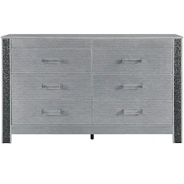Global Furniture USA - Logan Dresser - Silver