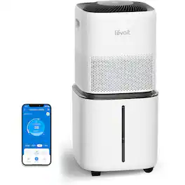 MOSZAR LLC - Superior 6000S Smart Evaporative Humidifier, 6 Gal, 72-Hour, Quiet, 3000ft²