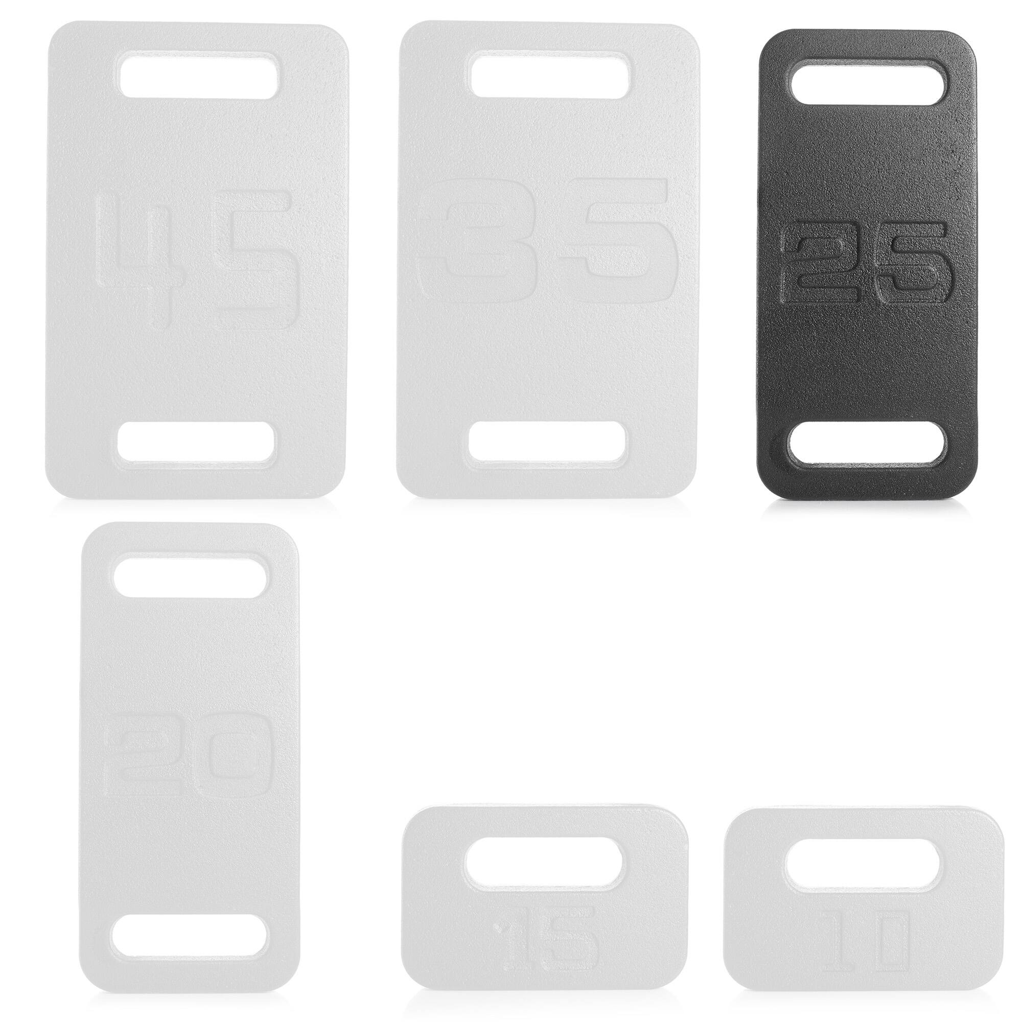 Alt View 2. Philosophy Gym - Cast Iron Ruck Weight - Weighted Fitness Plate with Handle - 10-45 lbs - Cast Iron.