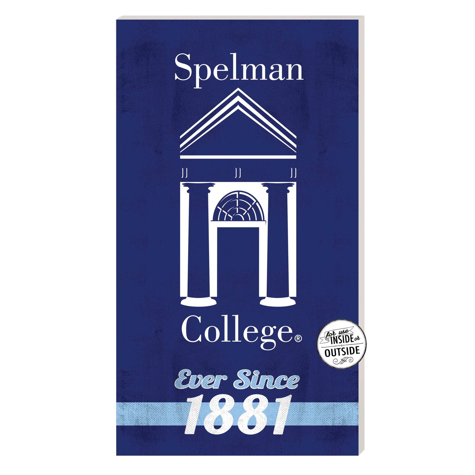 Spelman College Jaguars 11'' x 20'' Home Of The Sign