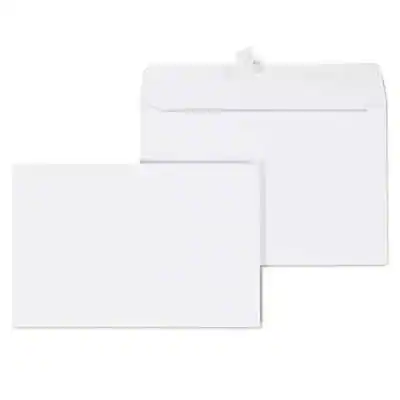 Front. Staples - EasyClose Booklet Envelopes, 6" x 9", 250/Box - White.