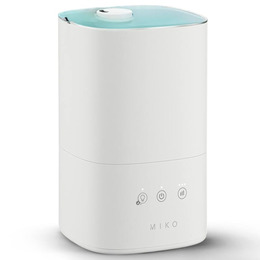 Miko Breeze Ultrasonic Humidifier – 750 sq. ft. Coverage, 3L