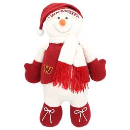 The Memory Company - Washington Commanders 17" Frosty Snowman Mascot - Multicolor