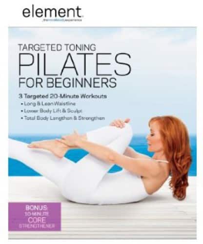 Front. Element: Targeted Toning Pilates for Beginners   - DVD.