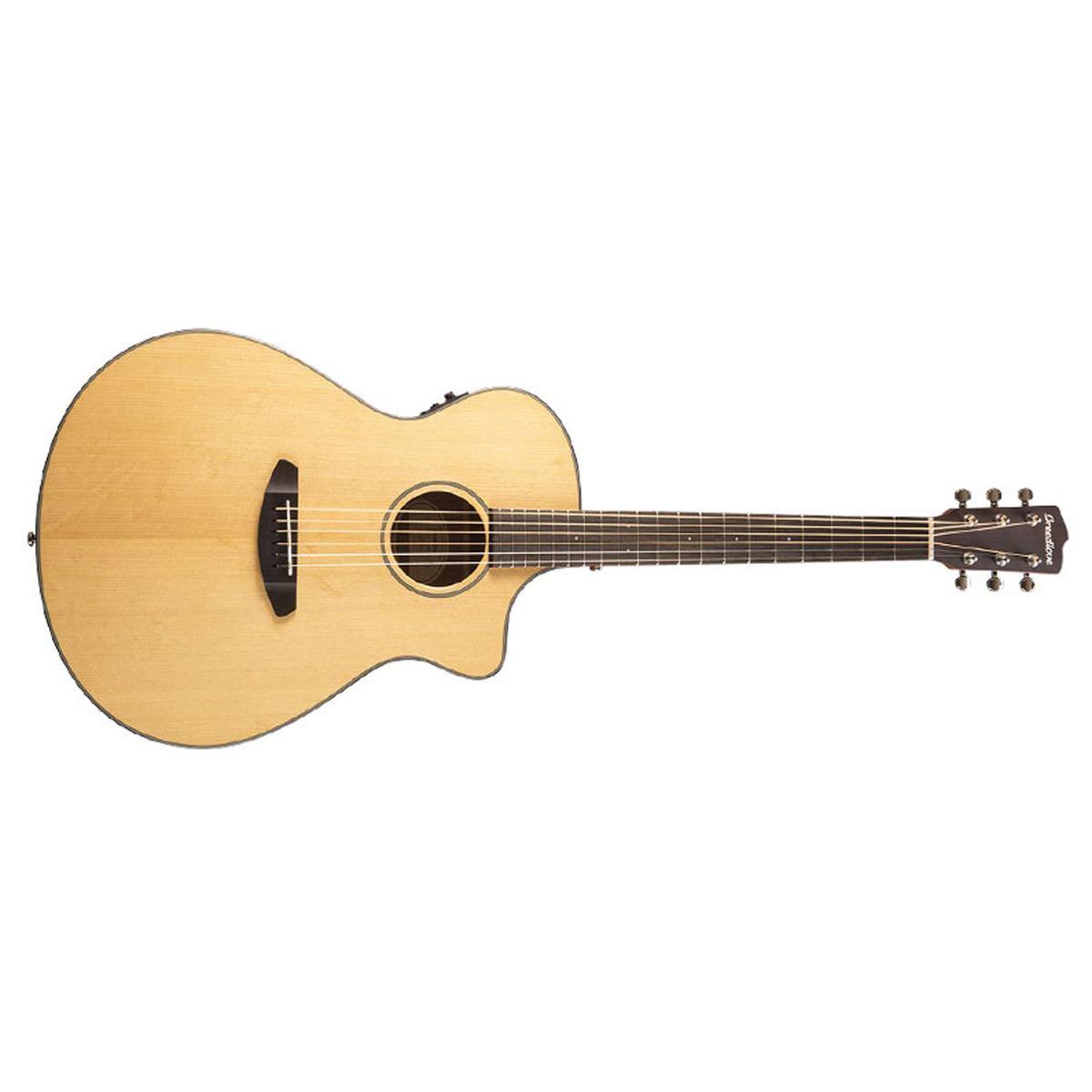 Alt View 1. Breedlove - Breedlove Discovery Concerto Sunburst CE Sitka    Spruce Acoustic-Electric Guitar, Mahogany.