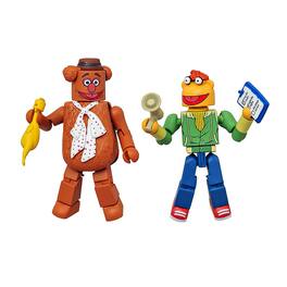 Diamond Comic - Muppets Minimates Series 1 2-Pack: Fozzie Bear & Scooter - Multi-Color