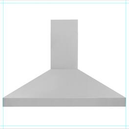 ZLINE - 48 inches - Externally Vented - Wall Range Hood - Stainless Steel