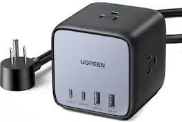 PopMarket - UGREEN - 65W USB-C GaN 7-in-1 Desktop Charging Station - Multicolor