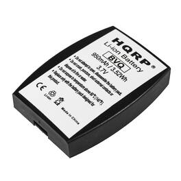 HQRP - Rechargeable Replacement Battery for 3M C1060 Headset Intercom - 3.7 V 950 mAh Li-Ion