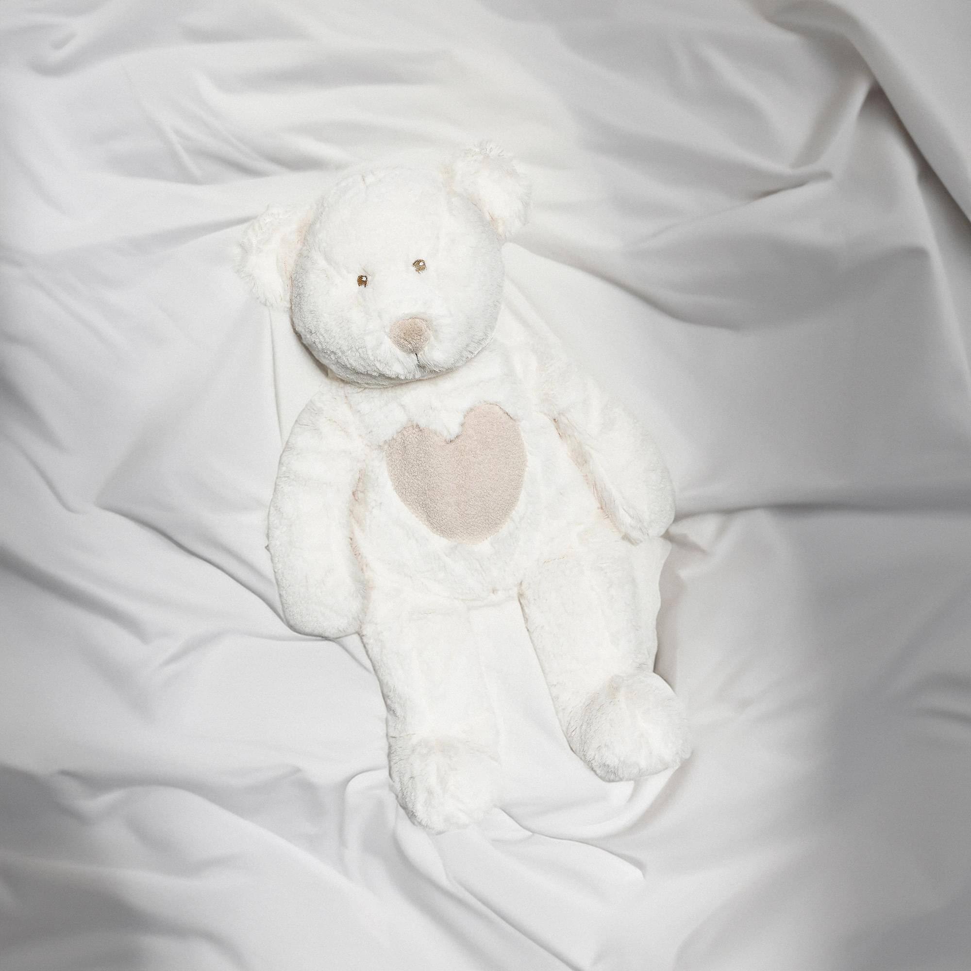 Alt View 10. TriAction Toys - Teddykompaniet 18 Inch Teddy Cream Bear, White.