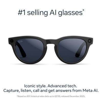 Ray Ban Meta Headliner (Gen 2) glasses with Meta AI, Audio, Photo Ray Ban Meta Headliner (Gen 2) glasses with Meta AI, Audio, Photo