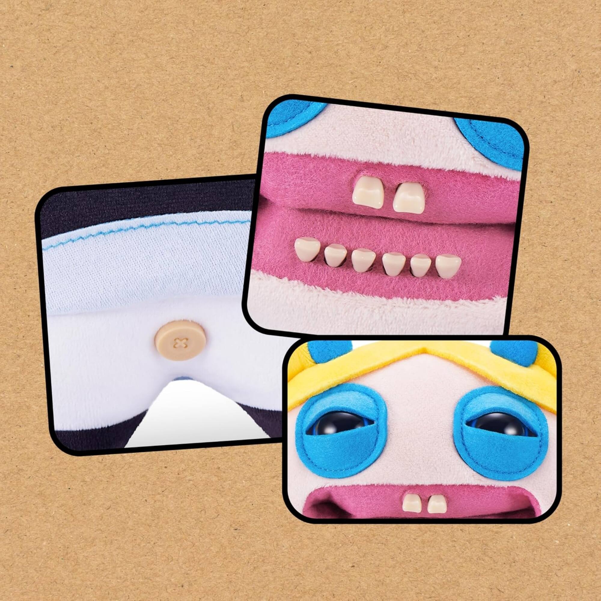 Alt View 2. Fuggler - Zuru Fuggler Powerpuff Girls Bubbles Funny Ugly Monster Plush Toy 9 Inch - Blue.