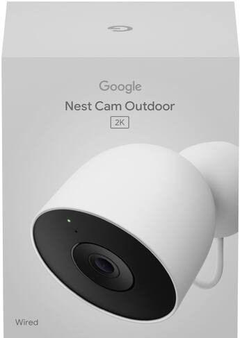 Google Nest Cam Outdoor (wired, 2nd gen) 2K Video and Gemini 1 Google Nest Cam Outdoor (wired, 2nd gen) 2K Video and Gemini 1