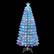 Alt View 19. Costway - 6 FT Pre-Lit Christmas Tree Fiber Optic Snow-Flocked with 220 Lights & Branch Tips - White.