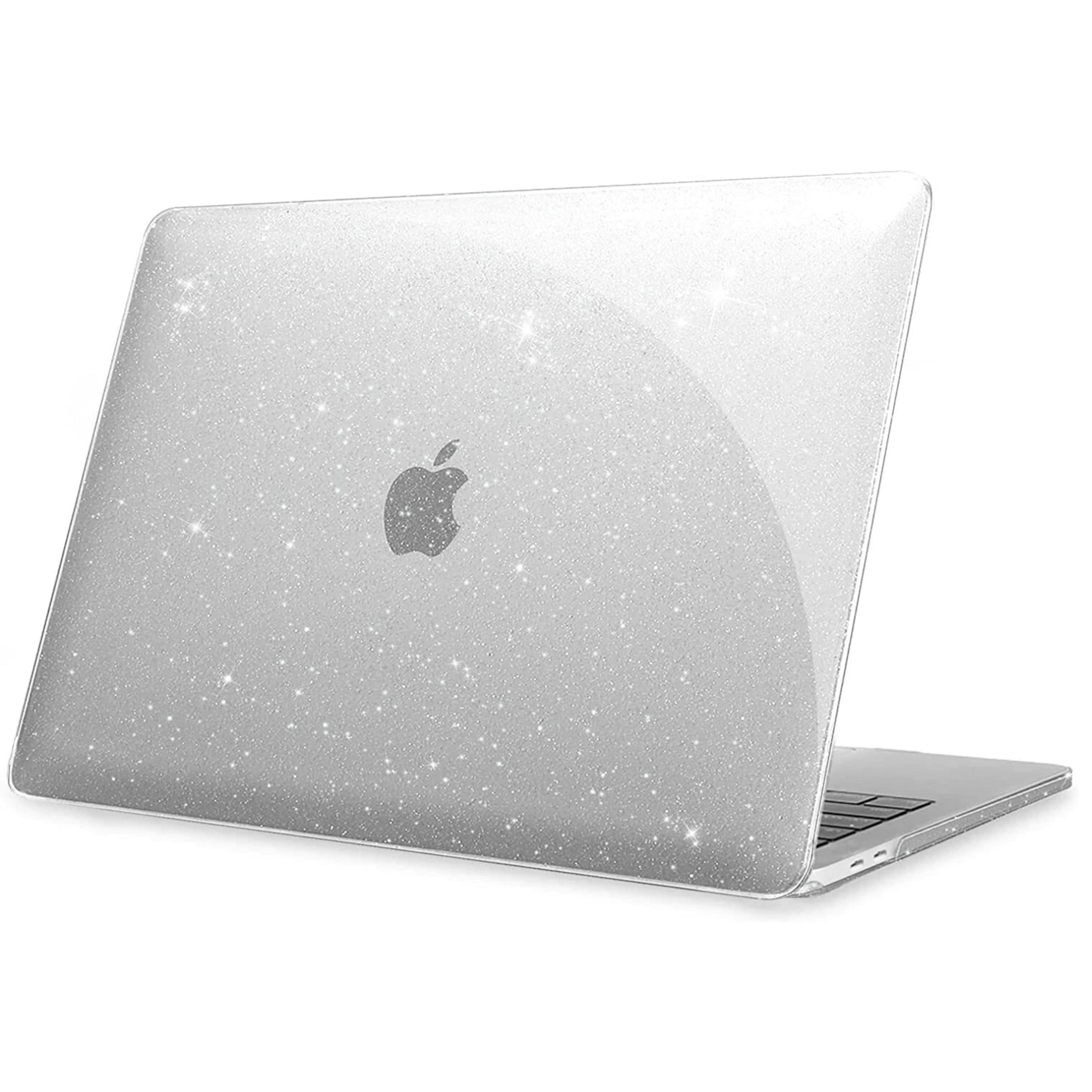 Kitcheniva - Premium Hard Shell Case For MacBook Pro 13 Inch A2238 - Glittering Clear