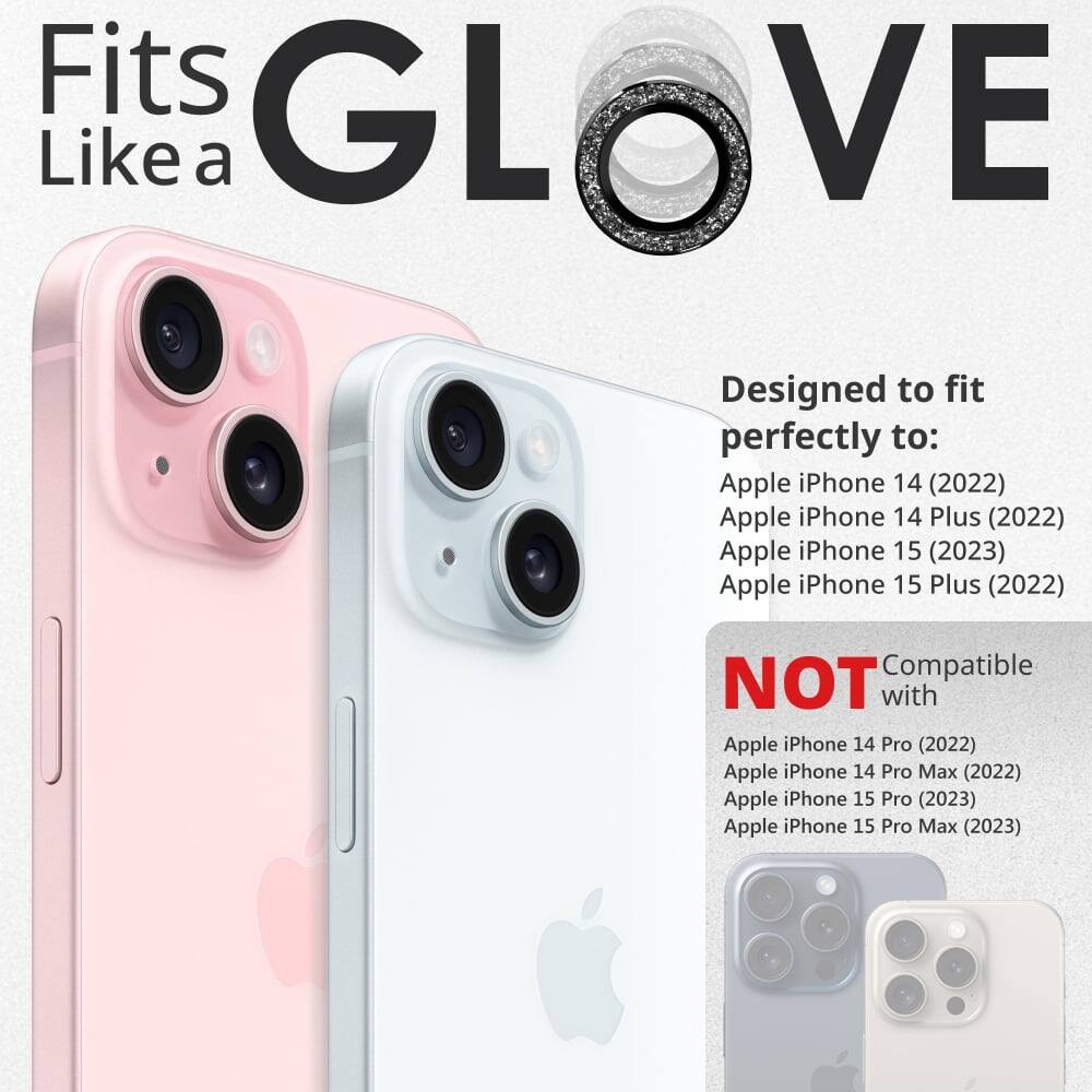Fits GL VE Like a GLOVE  
Designed to fit perfectly to:  
Apple iPhone 14 (2022)  
Apple iPhone 14 Plus (2022)  
Apple iPhone 15 (2023)  
Apple iPhone 15 Plus (2022)  

Compatible NOT with:  
Apple iPhone 14 Pro (2022)  
Apple iPhone 14 Pro Max (2022)  
Apple iPhone 15 Pro (2023)  
Apple iPhone 15 Pro Max (2023)