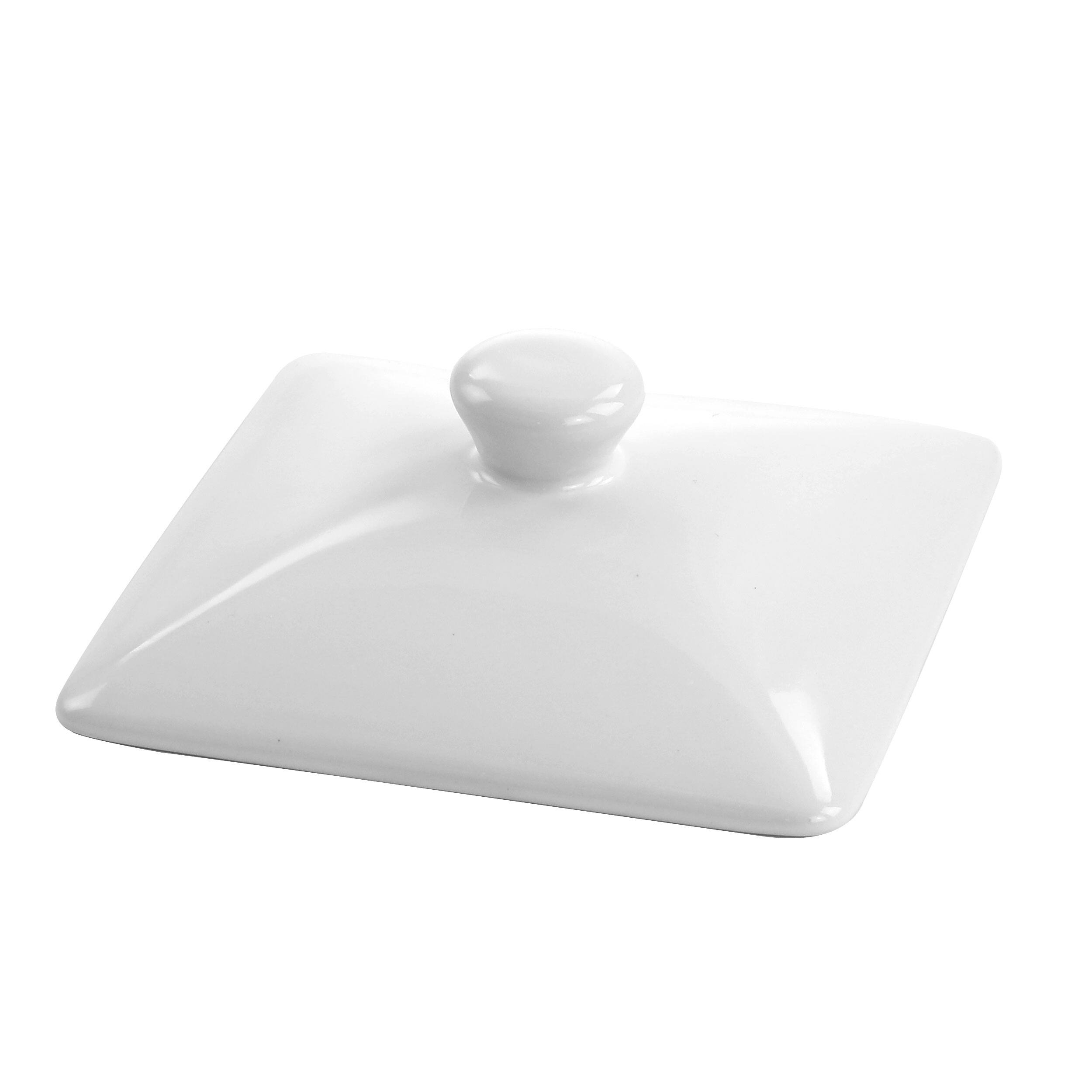 Alt View 3. Martha Stewart - Martha Stewart Stoneware Casserole with Lid in White - White.