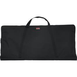 Gator - Economy 61-Key Keyboard Bag, Lightweight Envelope-Style Design,Durable Nylon Web Handles and 600D Nylon Exterior - Black