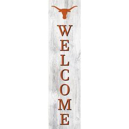 Fan Creations - Texas Longhorns 48'' Welcome Leaner - Multicolor