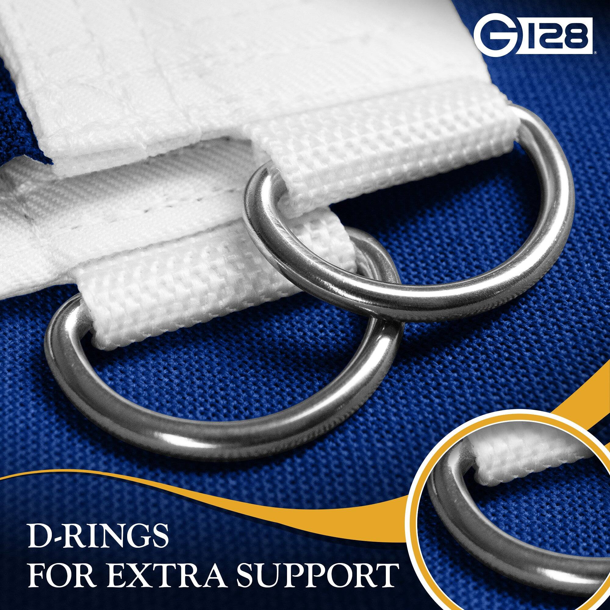 G128 128 D-RINGS FOR EXTRA SUPPORT