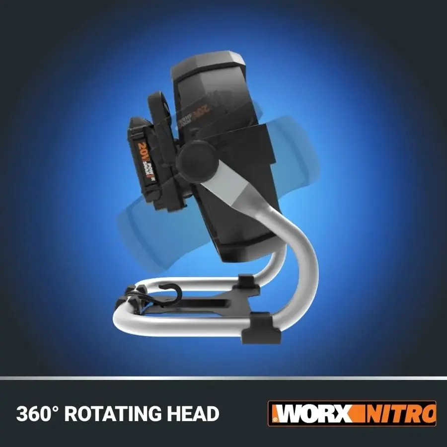 360 Rotating Head Worx Nitro