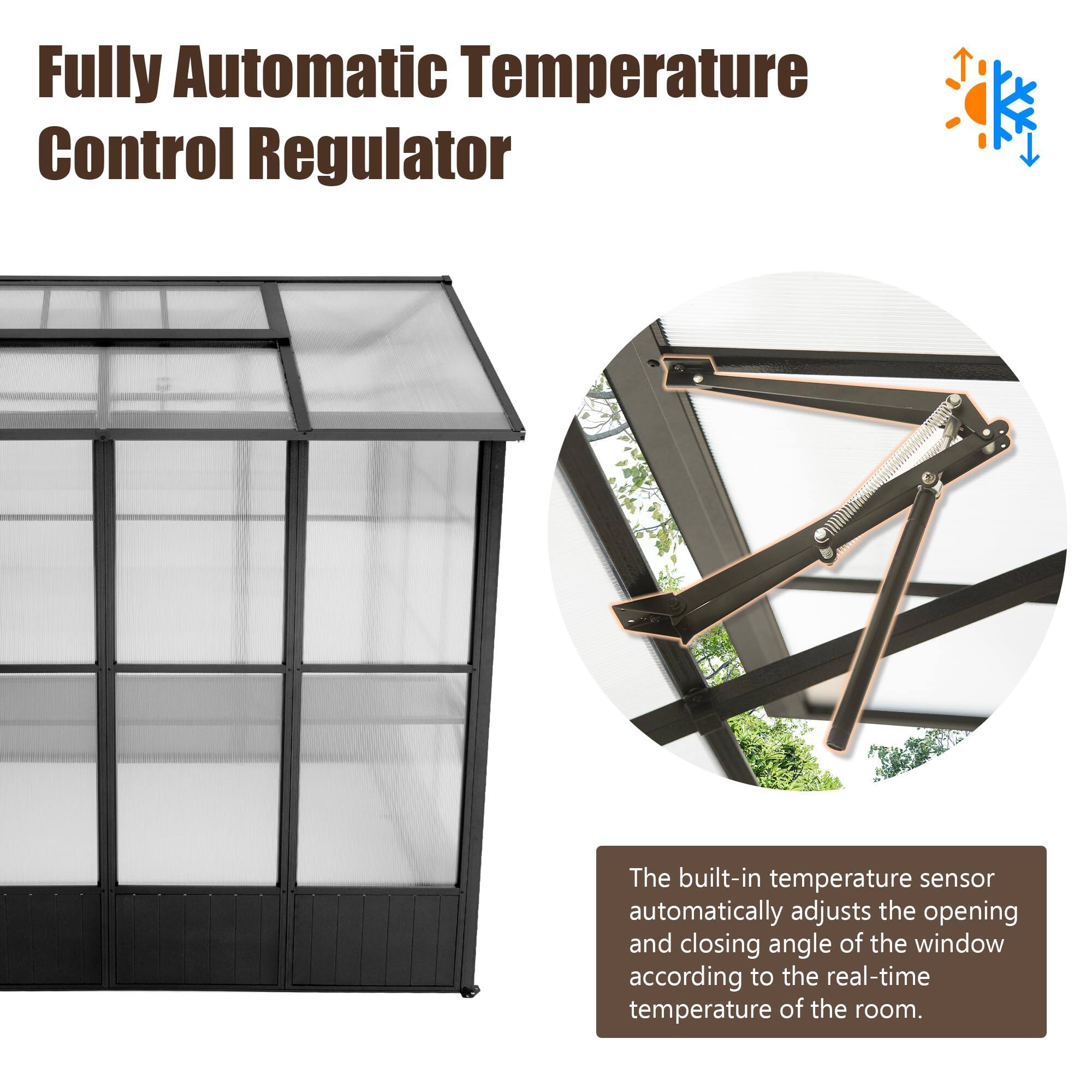 Fully Automatic Temperature Control Regulator

The built-in temperature sensor automatically adjusts the opening and closing angle of the window according to the real-time temperature of the room.
