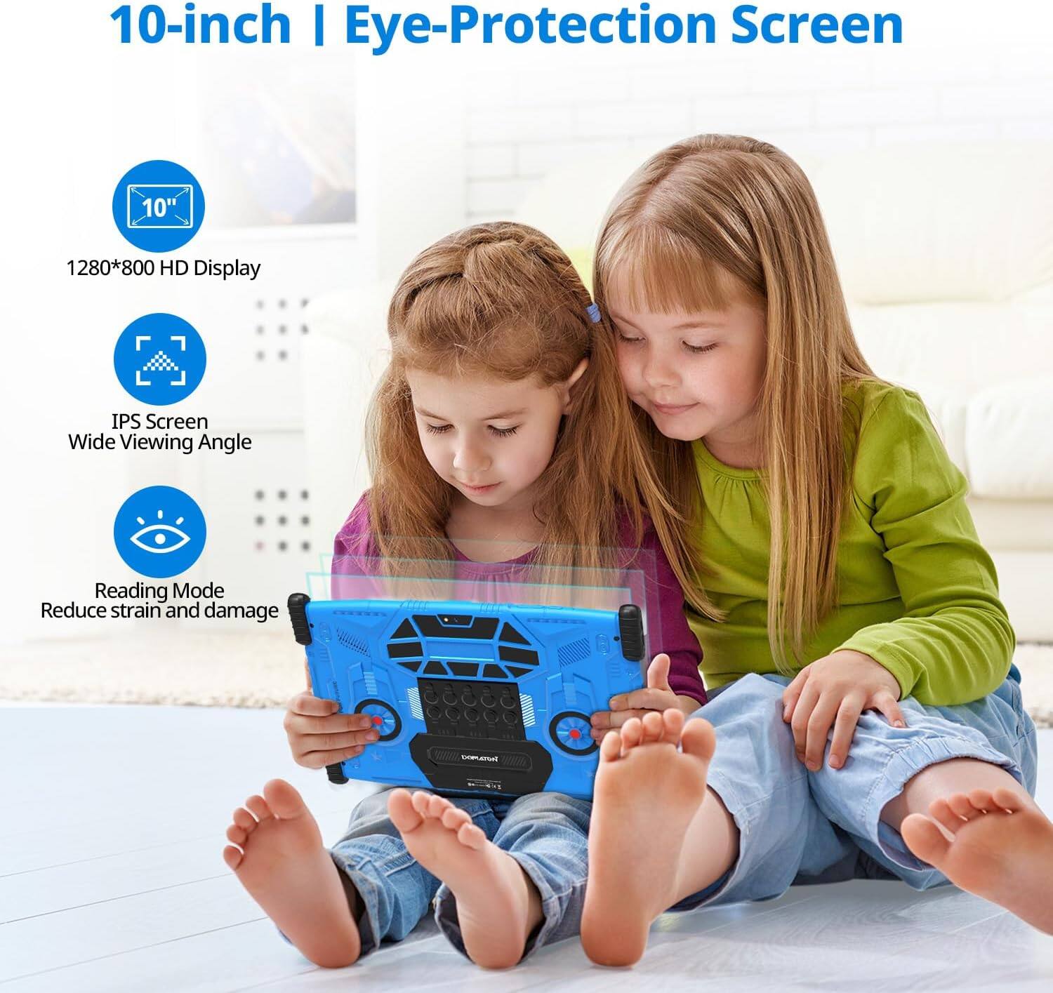 10-inch I Eye-Protection Screen

10"
1280*800 HD Display
IPS Screen
Wide Viewing Angle
Reading Mode
Reduce strain and damage