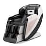 VEVOR - Full Body Massage Chair, 3D Zero Gravity Recliner with SL Track, 18 Auto Modes, Heat, Foot Rollers, Armrest Control - Black,White